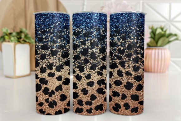 20 Oz Skinny Leopard Tumbler Sublimation: Graphics and Tumbler Wraps for Crafters