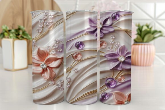 Marble Seamless 20 oz Tumbler Graphics & Wraps