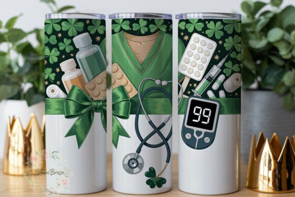 St Patricks Medical 20oz Tumbler Wrap Graphics